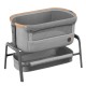 Maxi Cosi Iora Co-Sleeper Bedside Crib, Essential Grey