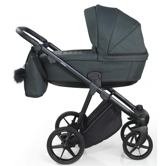 Mee-Go Milano Plus Travel System Bundle, Racing Green