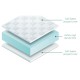 Miniuno Airflow Fibre Deluxe Cot Bed Mattress, 140 x 70 x 10cm