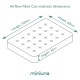 Miniuno Airflow Fibre Deluxe Cot Mattress, 120 x 60 x 10cm