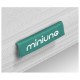 Miniuno Airflow Pocket Sprung Cot Mattress, 120 x 60 x 10cm