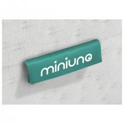 Miniuno Coolmax Fibre Cot Bed Mattress, 140 x 70 x 10cm