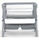 Miniuno StayClose Bedside Crib, Grey