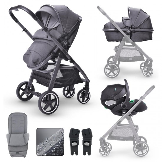 Miniuno TouraGo Travel System, Anthracite