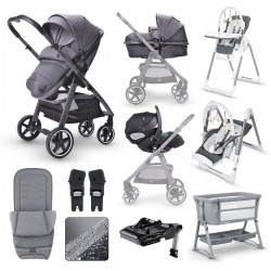 Miniuno TouraGo Ultimate Travel System Bundle, Anthracite