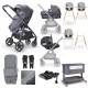 Miniuno TouraGo Ultimate Travel System Bundle, Anthracite