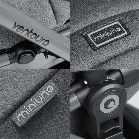 Miniuno VenToura Ultimate Infinityfix All Stage Bundle, Anthracite