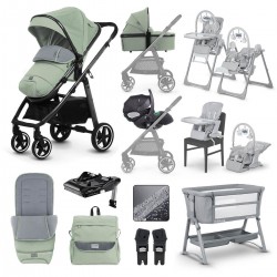 Miniuno VenToura Ultimate Travel System Bundle, Shamrock