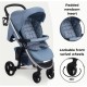 My Babiie MB200i 3 in 1 i-Size Travel System Bundle, Blue Plaid