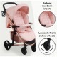 My Babiie MB200i 3 in 1 i-Size Travel System Bundle, Pink Plaid