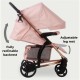 My Babiie MB200i 3 in 1 i-Size Travel System Bundle, Pink Plaid