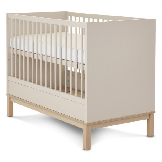 Obaby Astrid Mini Cot Bed 2 Piece Room Set, Satin