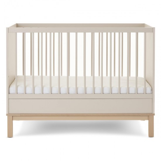 Obaby Astrid Mini Cot Bed 2 Piece Room Set, Satin