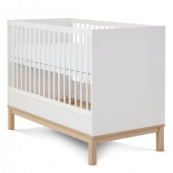 Obaby Astrid Mini Cot Bed 2 Piece Room Set, White