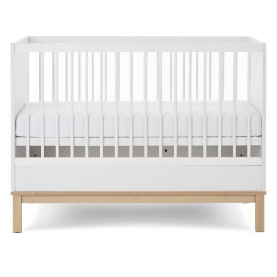 Obaby Astrid Mini Cot Bed 2 Piece Room Set, White