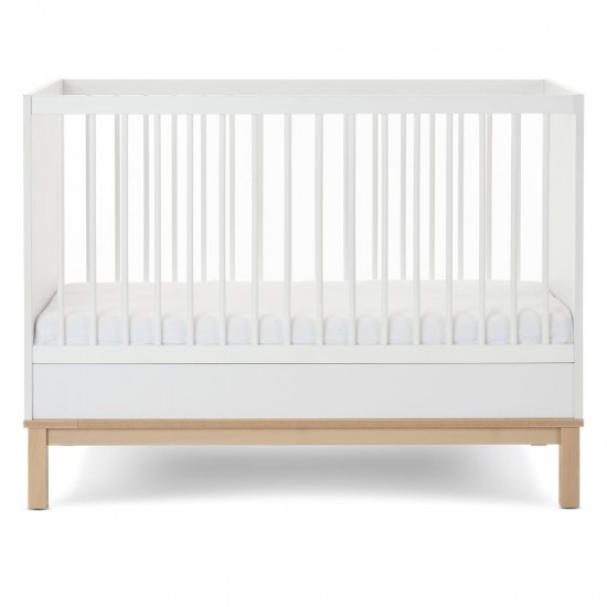 Obaby Astrid Mini Cot Bed 3 Piece Room Set, White