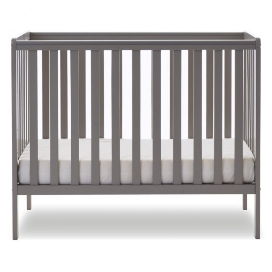 Obaby Bantam Space Saver Cot, Taupe Grey