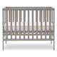 Obaby Bantam Space Saver Cot, Warm Grey