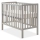 Obaby Bantam Space Saver Cot, Warm Grey