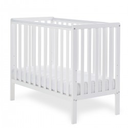 Obaby Bantam Space Saver Cot, White