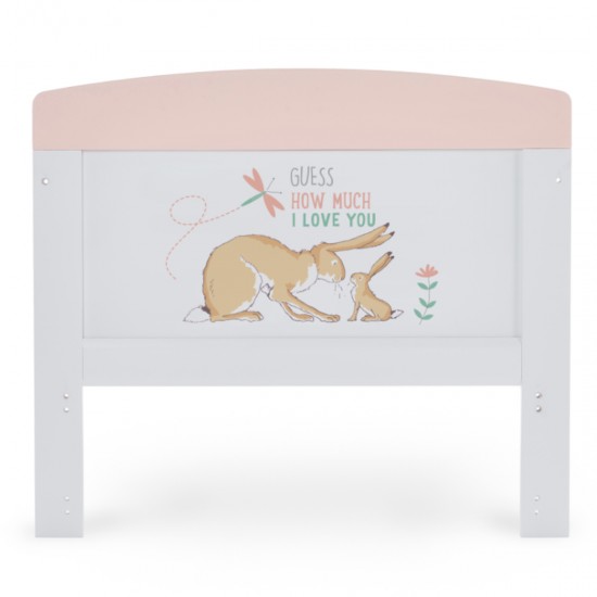 Obaby Grace Inspire Cot Bed, Guess How Much I Love You, I Can Hop