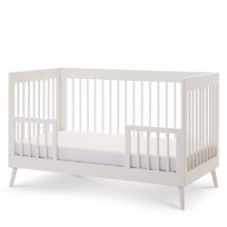 Obaby Maya Cot Bed, Nordic White