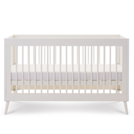 Obaby Maya Cot Bed, Nordic White