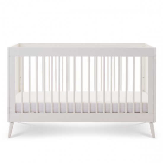 Obaby Maya Cot Bed, Nordic White