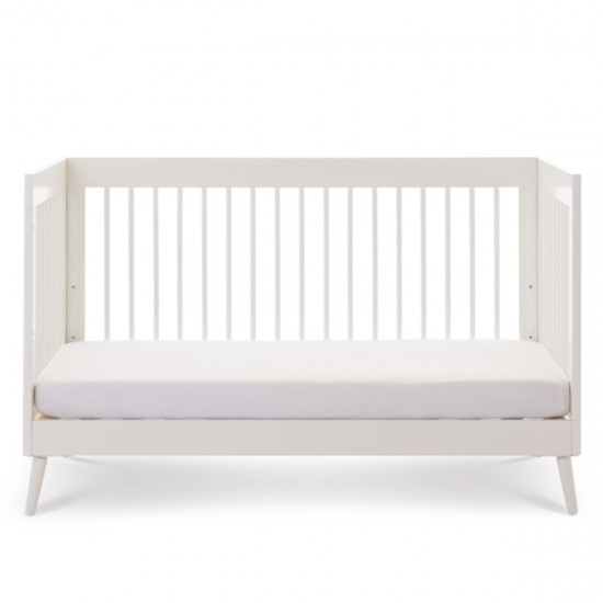 Obaby Maya Cot Bed, Nordic White