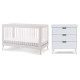 Obaby Maya 2 Piece Room Set, Nordic White