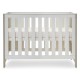 Obaby Nika Mini Cot Bed 2 Piece Room Set, Grey Wash & White