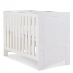 Obaby Nika Mini Cot Bed 2 Piece Room Set, White Wash