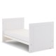 Obaby Nika Mini Cot Bed 2 Piece Room Set, White Wash