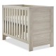 Obaby Nika Mini Cot Bed 3 Piece Room Set, Grey Wash