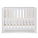 Obaby Nika Mini Cot Bed 3 Piece Room Set, White Wash