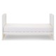 Obaby Nika Mini Cot Bed + Under Drawer, White Wash