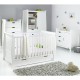 Obaby Stamford Classic Sleigh 4 Piece Room Set, White