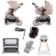 Red Kite Push Me Pace i Ultimate Travel System Bundle, Latte