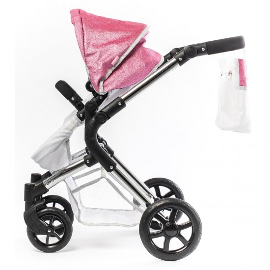 Roma Stephanie Single Dolls Pram, Sparkle