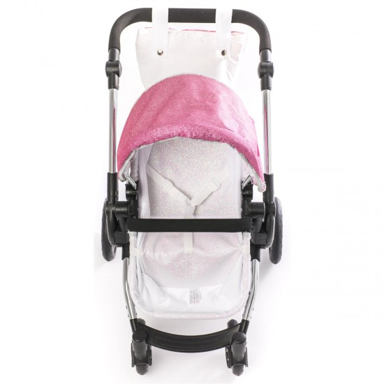 Roma Stephanie Single Dolls Pram, Sparkle