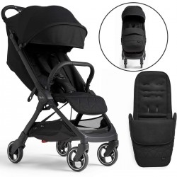 Silver Cross Clic Stroller + Footmuff, Space