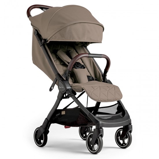 Silver Cross Clic Stroller + Footmuff, Cobble