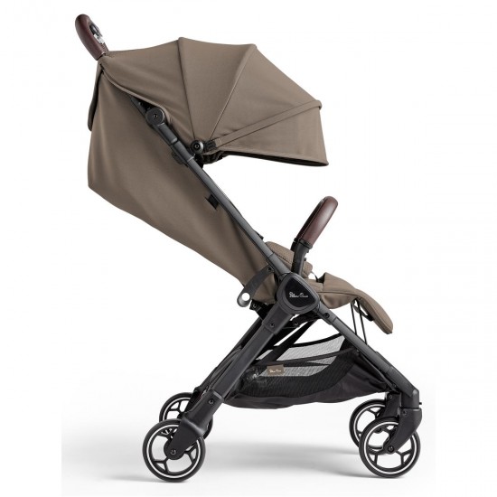 Silver Cross Clic Stroller + Footmuff, Cobble