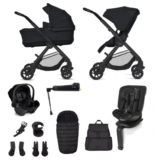 Silver Cross Dune 2 Ultimate 13 Piece Motion Travel System Bundle, Space