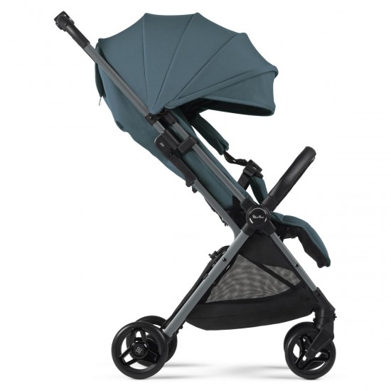 Silver Cross Jet 5 Stroller + Footmuff, Mineral