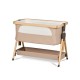 Silver Cross Lunar Bedside Crib, Oatmeal