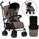 Silver Cross Pop Stroller + Footmuff, Cobble