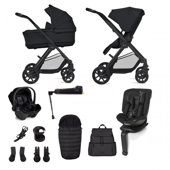 Silver Cross Reef 2 Ultimate 13 Piece Motion Travel System Bundle, Space