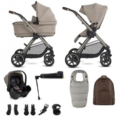 Silver Cross Reef 2 Special Edition Dream i-Size Travel System Bundle + Accessories, Frappe