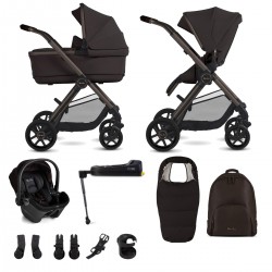 Silver Cross Reef 2 Special Edition Dream i-Size Travel System Bundle + Accessories, Ganache